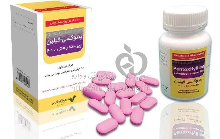 فارابی پنتوکسی فیلین قرص 400 میلی گرم